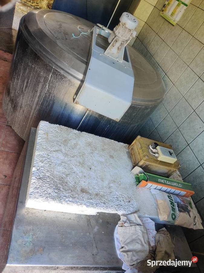 Schładzalnik zbiornik do mleka 840l Łowicz