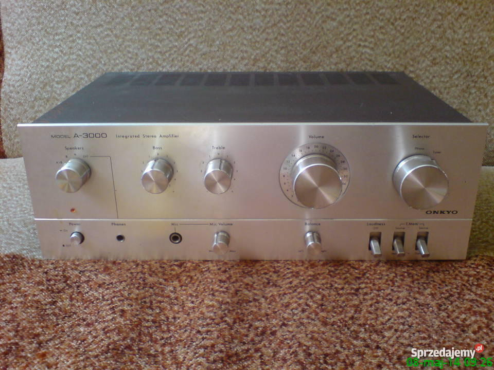 Wzmacniacz ONKYO A3000 Wzmacniacze i pokrewne RTV i AGD Bytom sprzedam