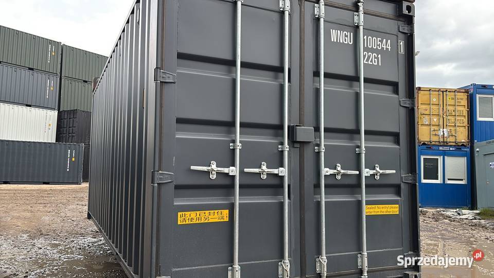 Kontenery 20DV DD OW z podwójnymi wrotami jednej Gdańsk sprzedam