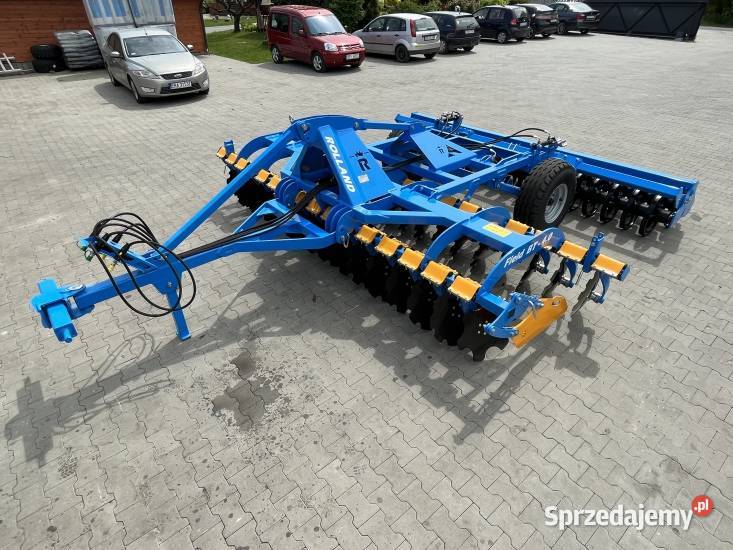 Brona talerzowa Rolland hydraulicznie składana nieuszkodzony podlaskie Zambrów