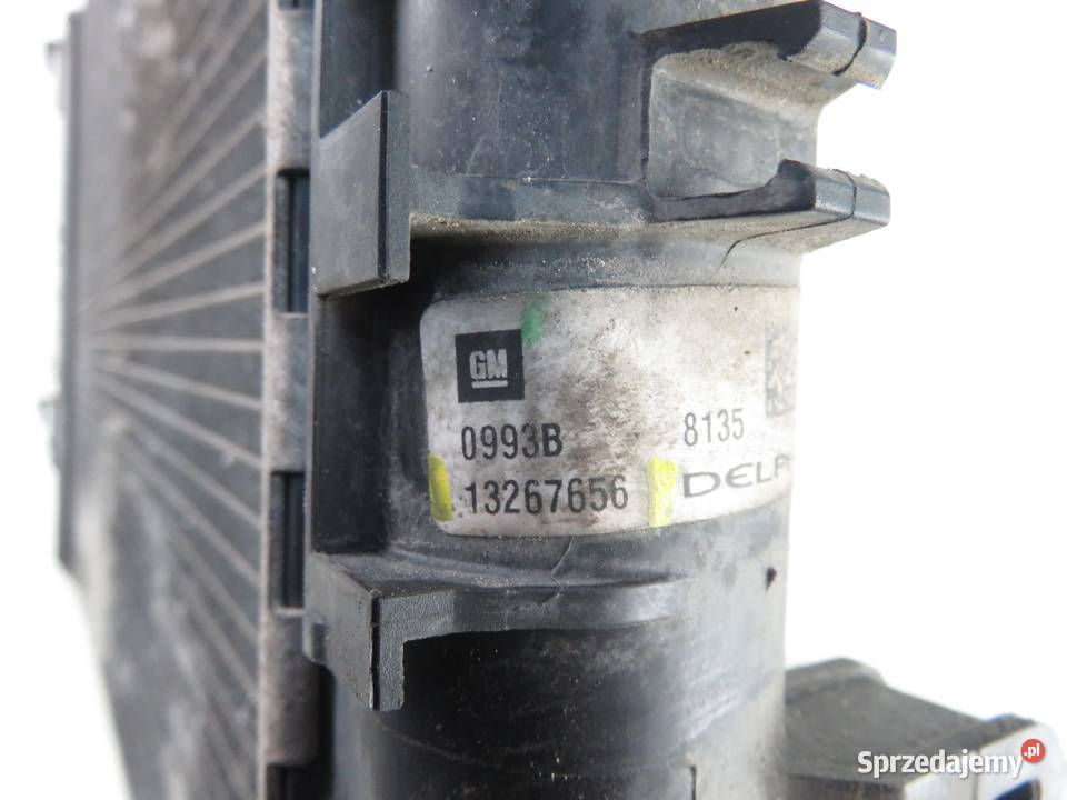 CHŁODNICA WODY OPEL ASTRA IV J P10 14 13267656 osobowe