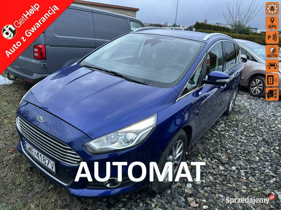 Ford S Automat asysten parkowania nawigacja elektryczne lusterka pomorskie Wejherowo sprzedam