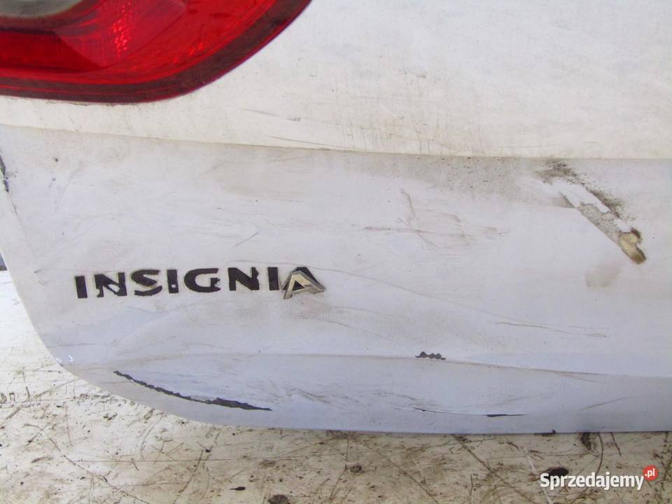 KLAPA BAGAŻNIKA TYLNA TYŁ Z40R OPEL INSIGNIA B