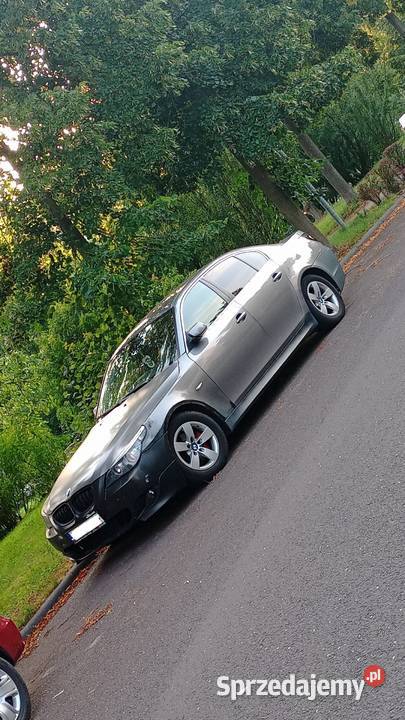 BMW E60 520d LCI na części srebrny Bielsko-Biała