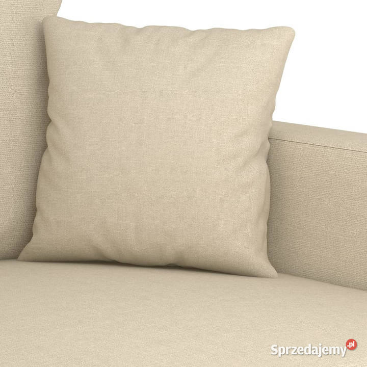2osobowa sofa kremowa 140 tapicerowana tkaniną Sofy i kanapy Warszawa sprzedam