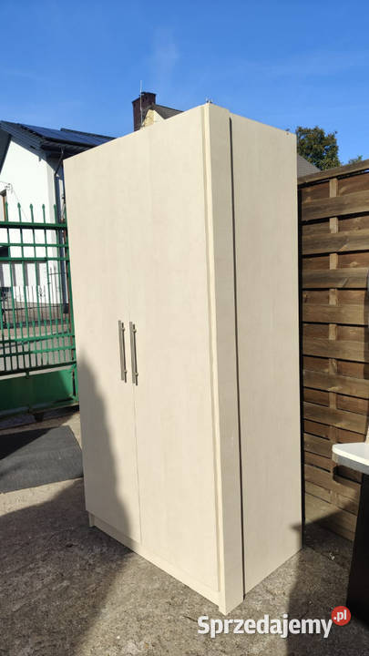 Duża szafa 2drzwiowa biurowa z drążkiem Warszawa sprzedam
