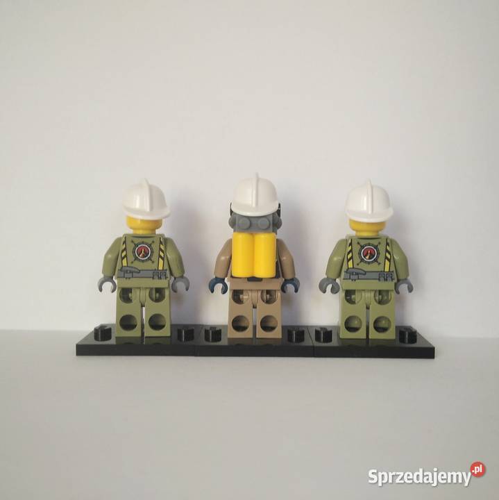Lego City Górnicy pakiet 3 figurek 11 Kłaj