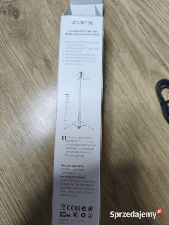 Statyw do selfie Stick o przekątnej 55 wysuwany