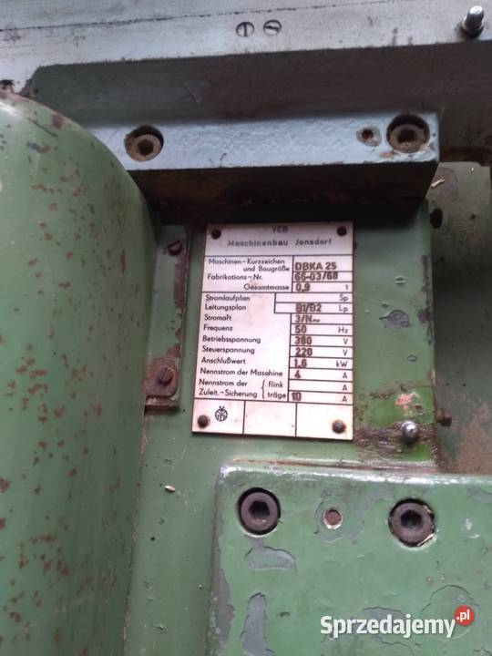Sprzedam wiertarkę wielowrzecionową Produkcja Miedniewice sprzedam