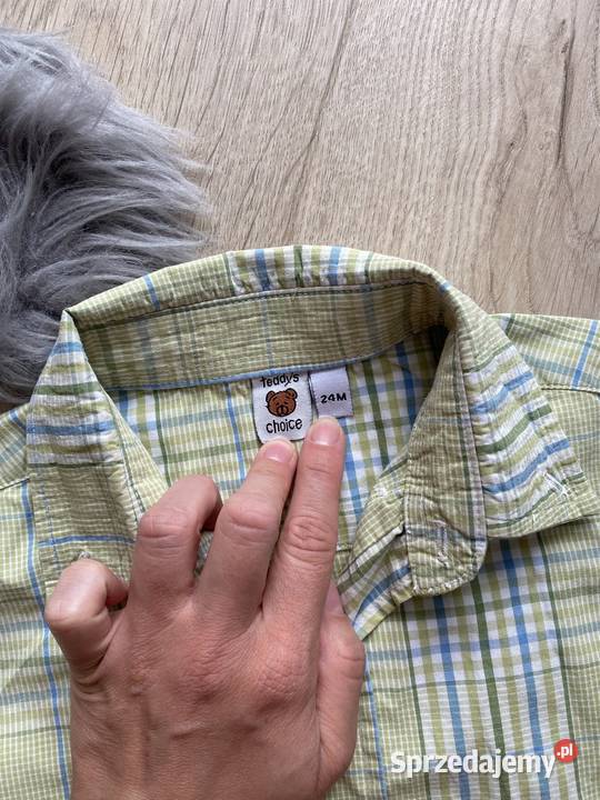 Koszula chłopięca 100 bawełna w kratkę 92 98 chłopiec Kielce