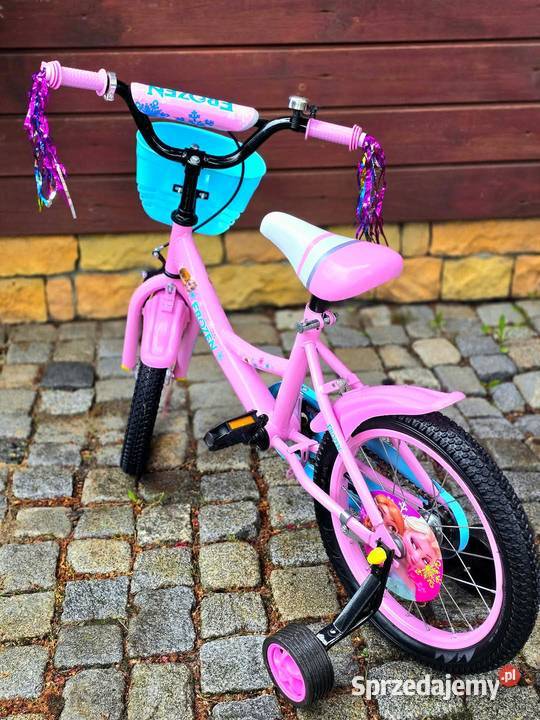 399 Rower 16 różowy Elza Frozen Zabrze
