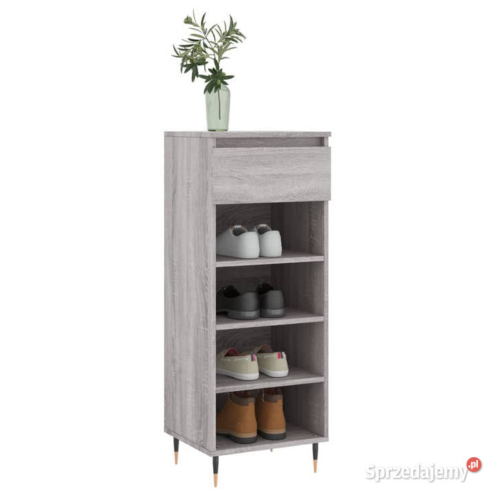 Szafka na buty szary dąb sonoma 40x36x105 Warszawa