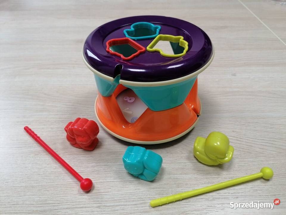 SORTER ZE ZWIERZĄTKAMI DWUSTRONNY BĘBENEK Pozostałe Kielce sprzedam
