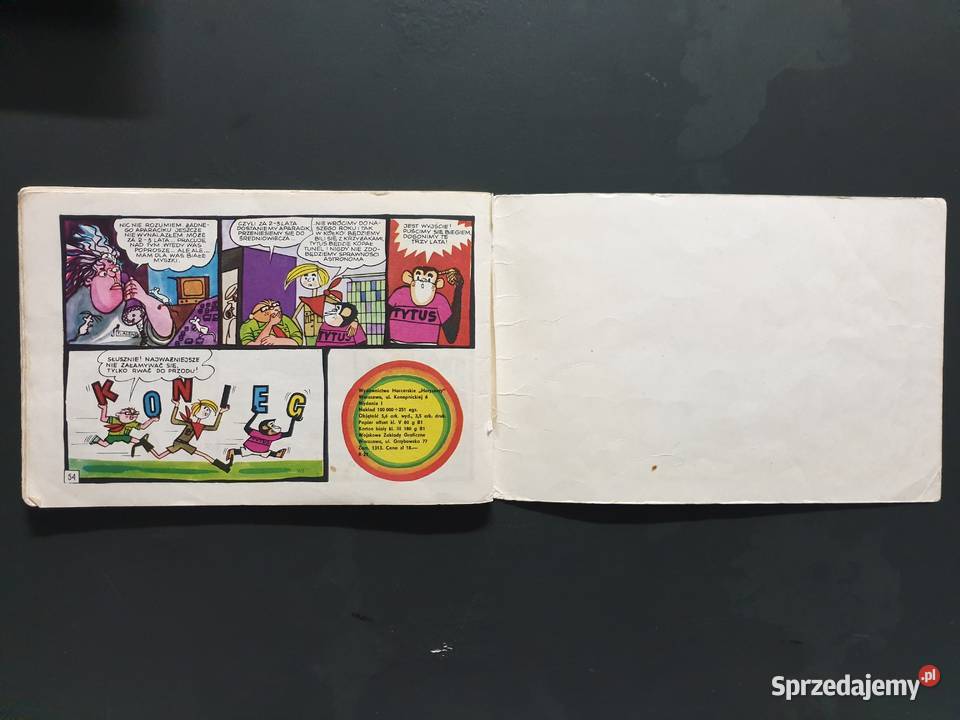 Tytus Romek i ATomek księga VIII wydanie 1 1973 Gdynia