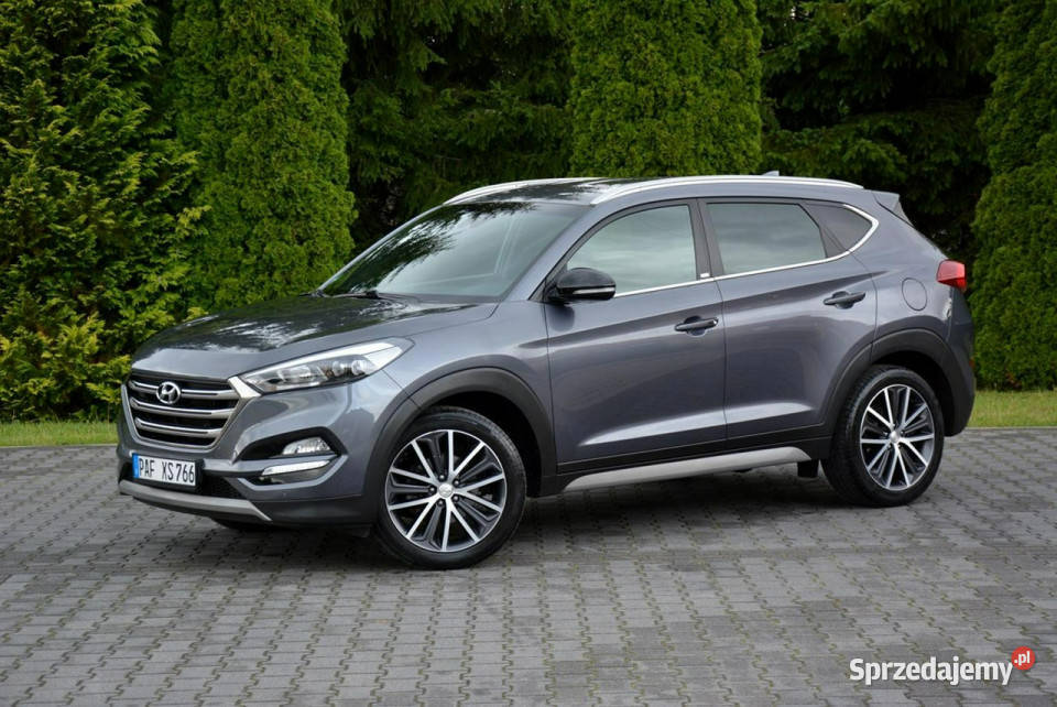 Hyundai Tucson Ledy BiXenon Navi Kamera BLIS elektryczne lusterka Ostrów Mazowiecka sprzedam