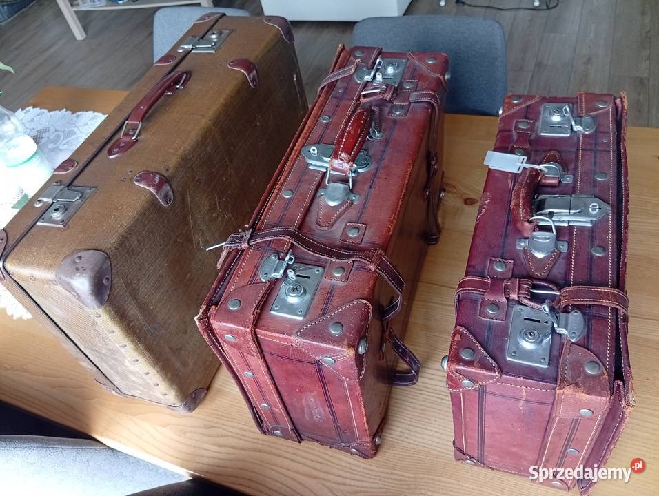 Walizki vintagez minionej epokiIdealne jako Syców sprzedam