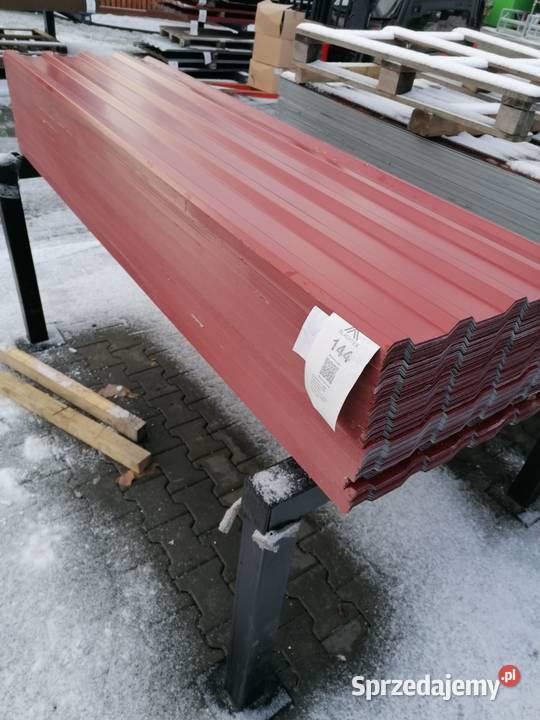 Blacha trapezowa 2 gatunek RAL 3009 połysk i mat Strzyżów