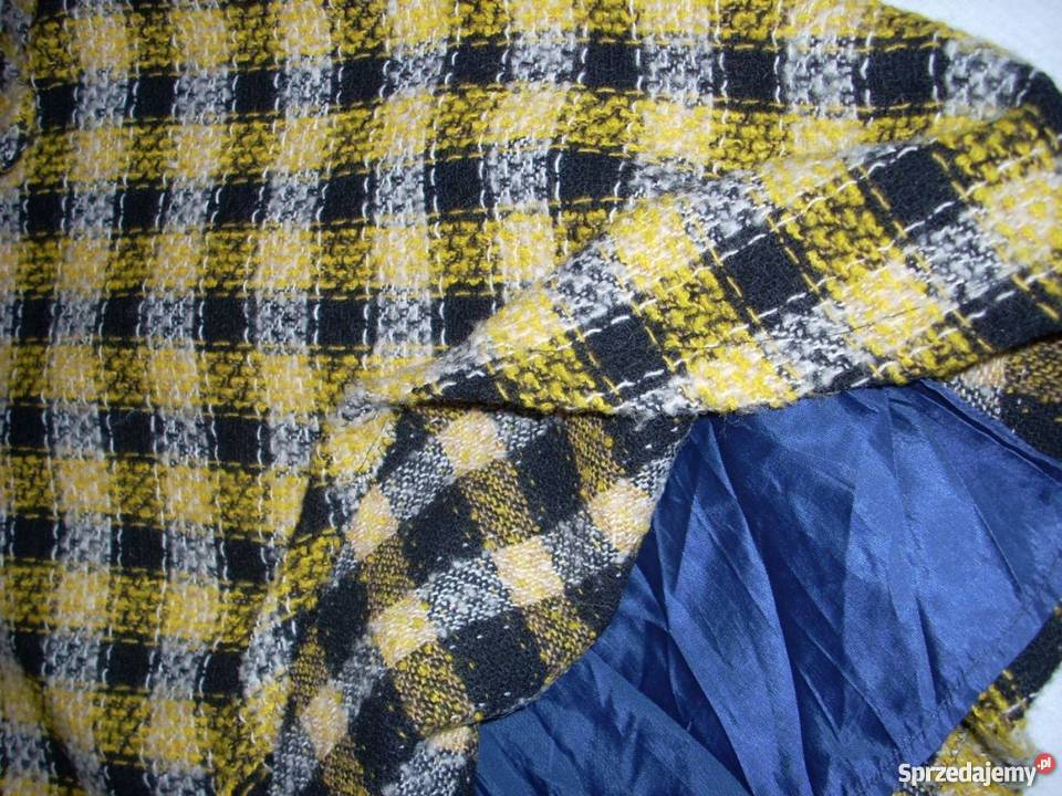 Ciepła Spódnica Rozkloszowana Wełna 32 34 j nowa Nowy Sącz