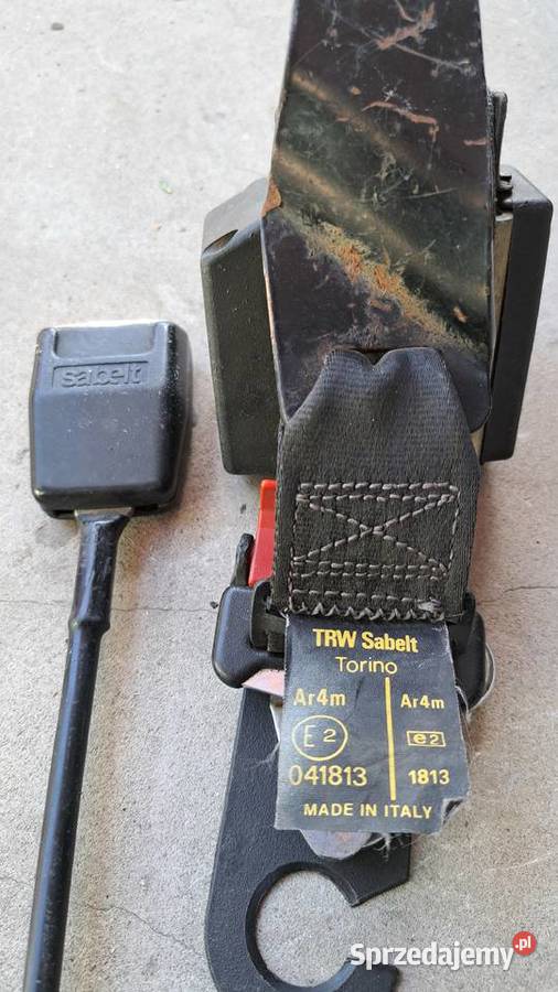 Klamry do pasów bezpieczeństwa przód osobowe Pasy bezpieczeństwa wielkopolskie Leszno