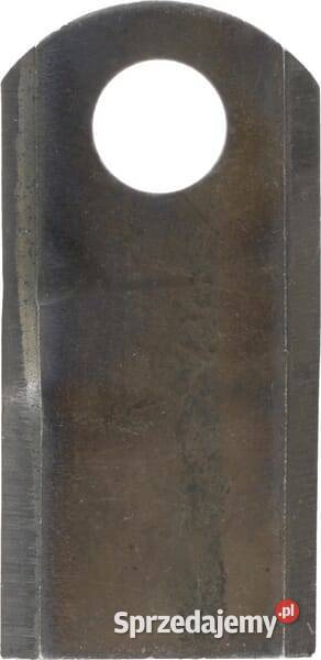 Nożyk kosiarki rotacyjnej lewy 105x47x4 mm otwór