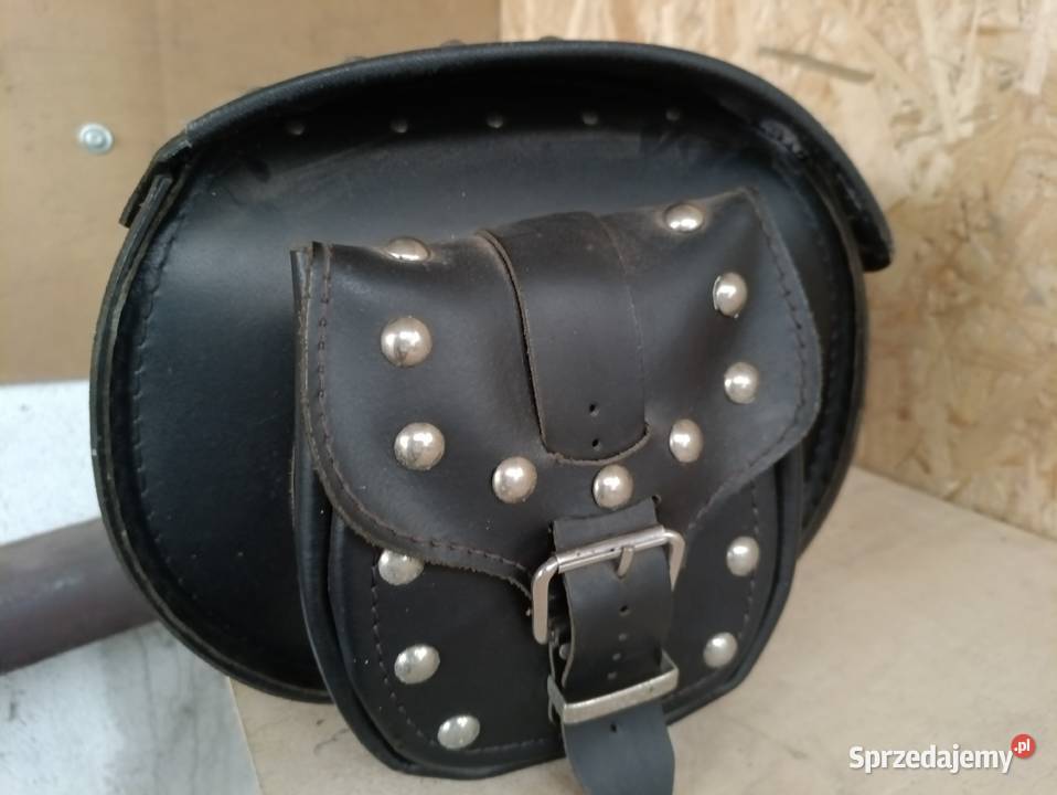 Duża sakwa kufer centralny 62 chopper Lisków