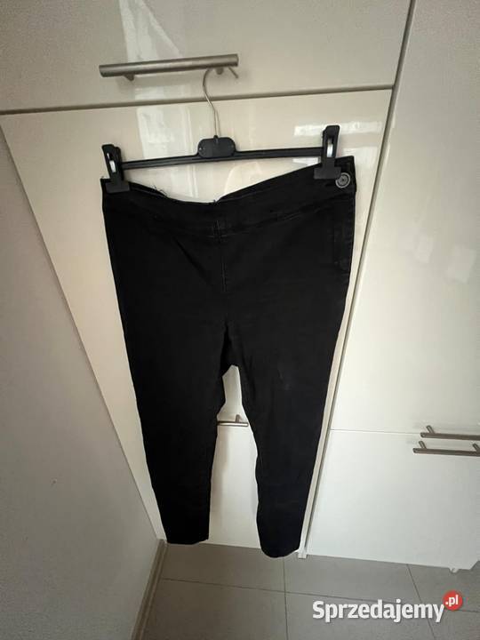 Eleganckie czarne spodnie KappAhl 44 Gdańsk