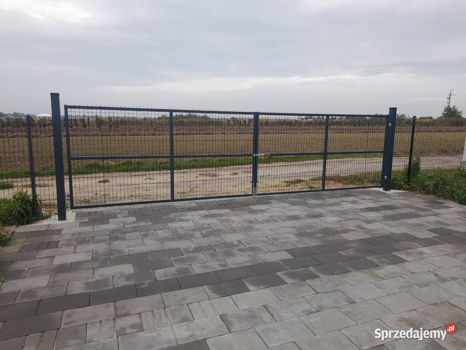 Brama Panelowa 200 x 200 Słupy Lublin