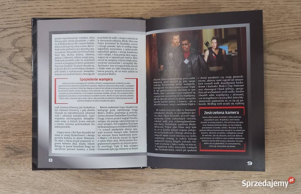 Kino superbohaterskie film Blade Mroczna trójca Kraków