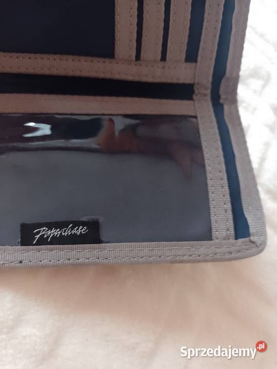 Granatowy Portfel z Londynu czaszka Top Vintage Dla kobiet Kraków