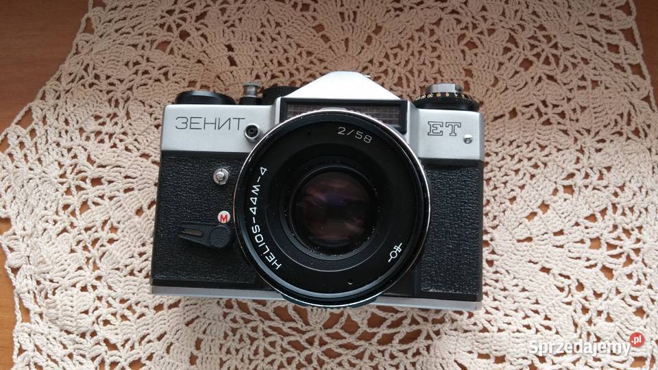 Aparat fotograficzny Zenith ET oryginał z Sosnowiec