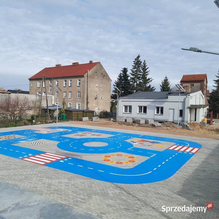 Miasteczko rowerowe BIG1 15x20m stacjonarne Sklep Bydgoszcz