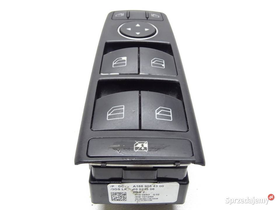 PRZEŁĄCZNIK WŁĄCZNIK STEROWANIA SZYB A1669054300