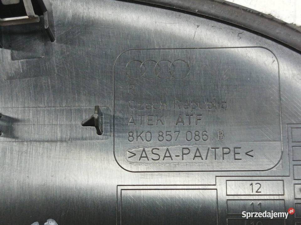 OSŁONA DESKI LEWA PRAWA KPL Audi A5 I 2007 świętokrzyskie