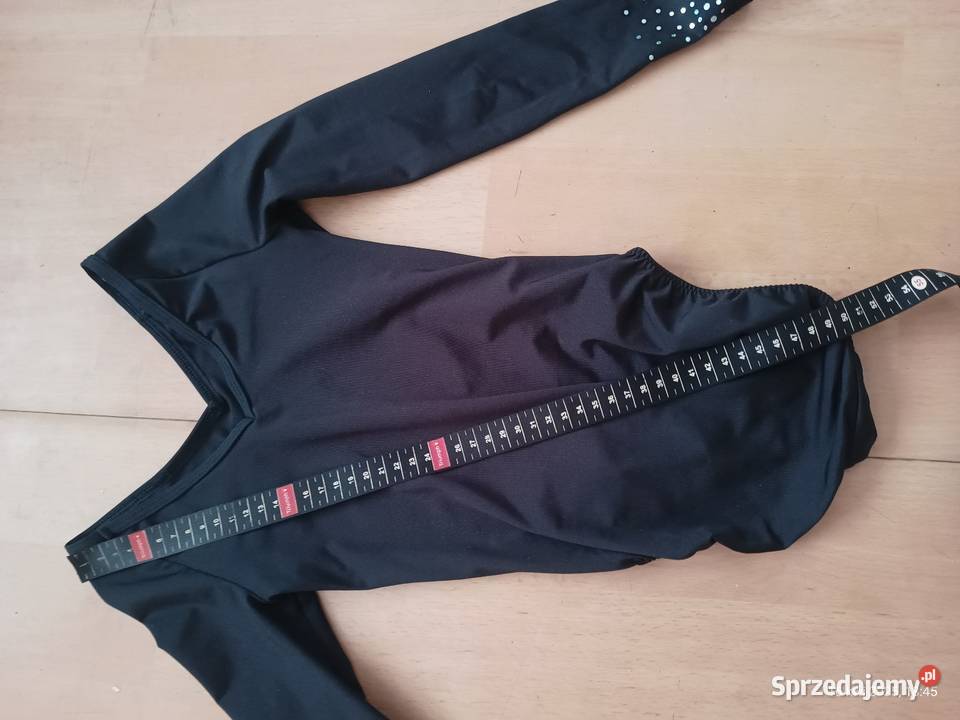 Kostium body dziewczynki długi rękaw gimnastyka Szczecin