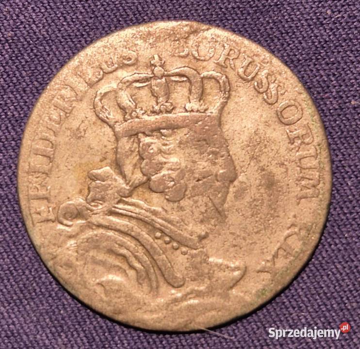 Prusy 6 groszy Brandenburgia 17 Fryderyk II Wałbrzych sprzedam