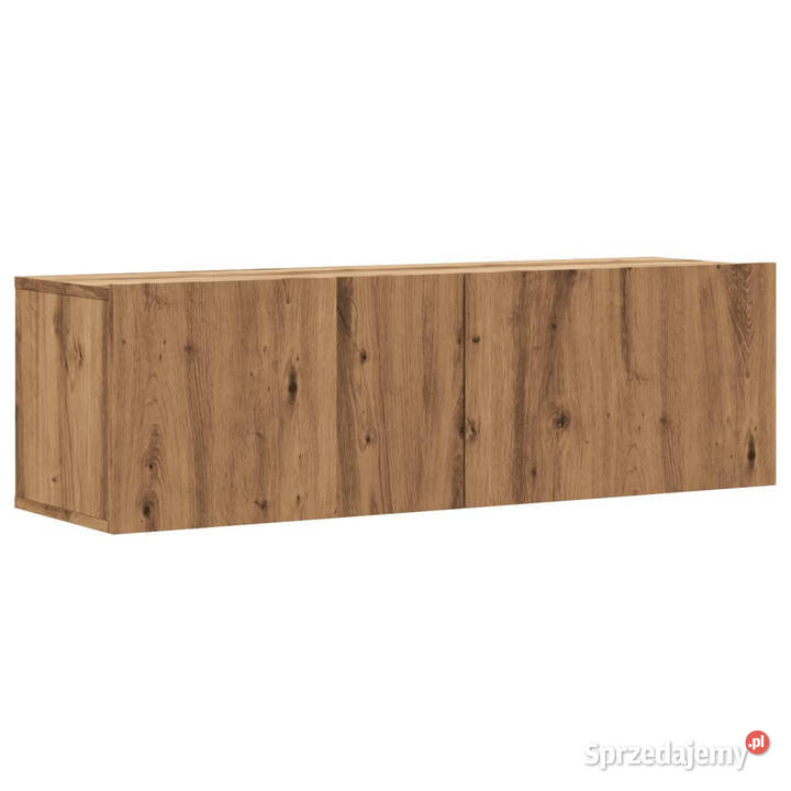 Ścienna szafka TV dąb artisan 100x30x30 WM856019 Warszawa