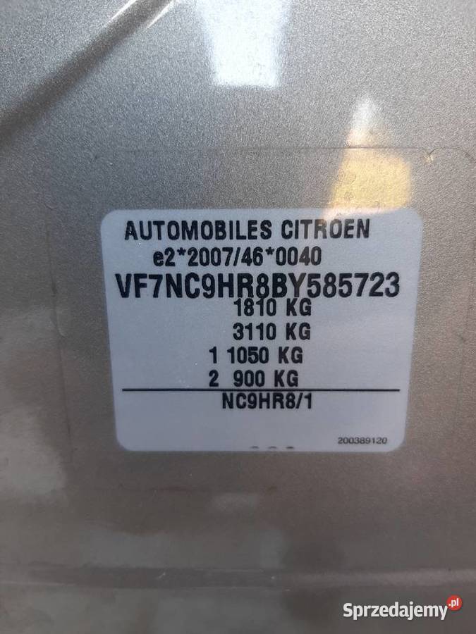 Citroen C4 II b7 Wałbrzych