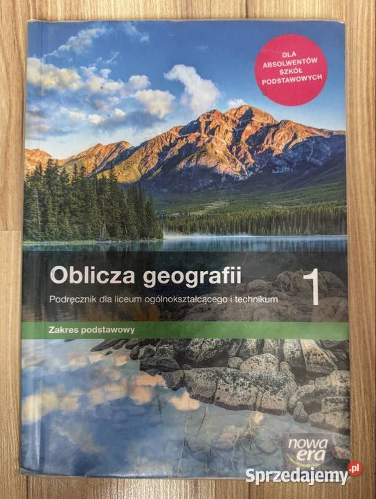 Oblicza geografii 1 Nowa Era zakres podstawowy szkoła ponadgimnazjalna