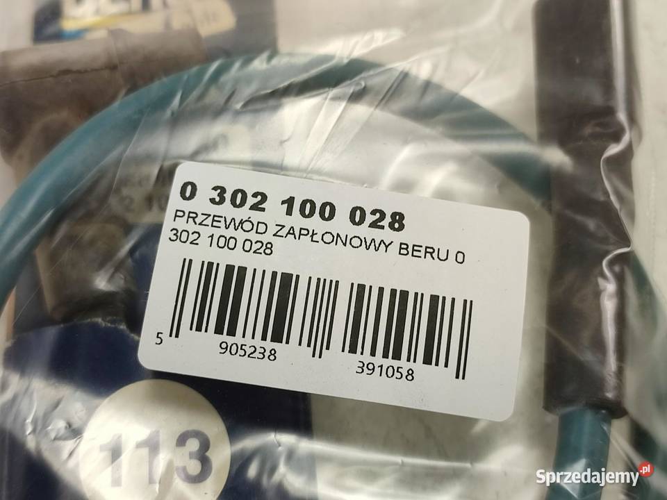 PRZEWÓD ZAPŁONOWY OPEL KADETT E 19841993 NOWY Przewody układu wspomagania sprzedam