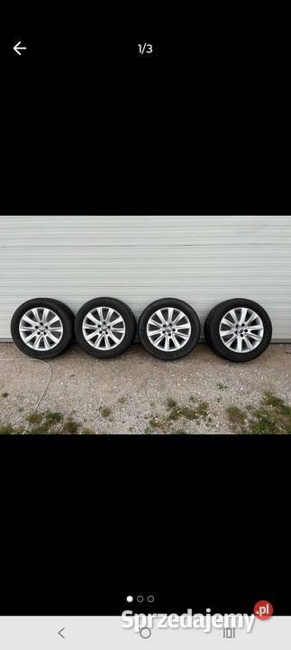 Sprzedam alufelgi r 17 5x112 tiguan Średnica 17" małopolskie Grybów sprzedam