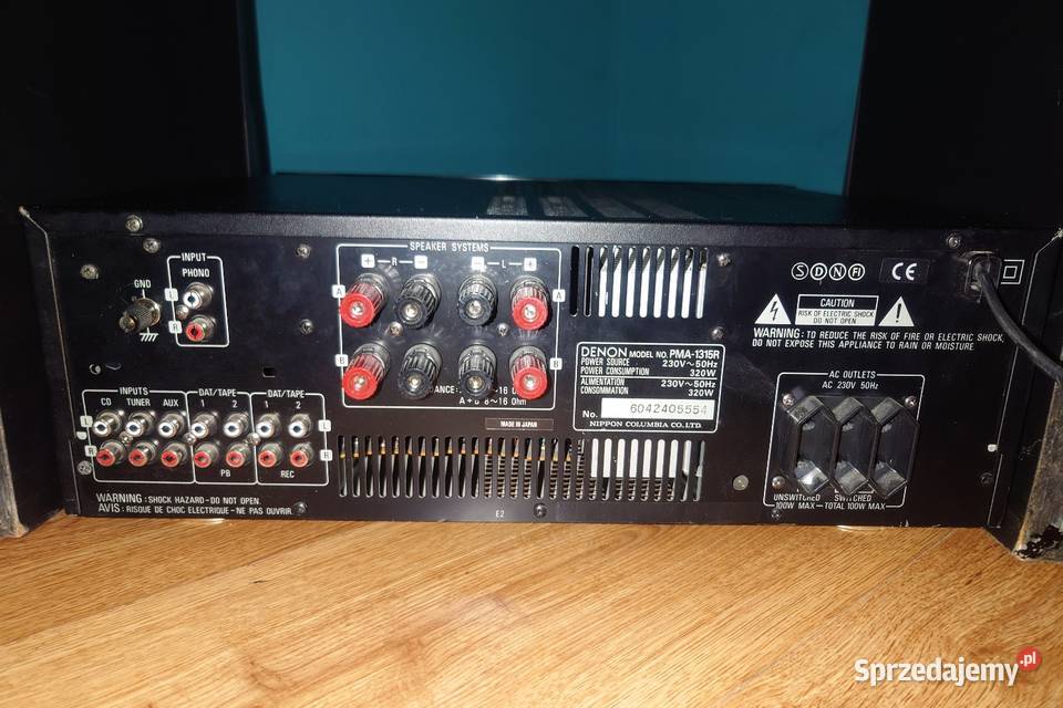 Wzmacniacz denon pma 1315r Bieńkówka