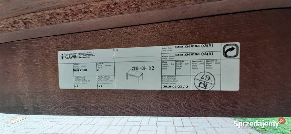 Stół rozkładany Imperium Gawin wielkopolskie Poznań sprzedam