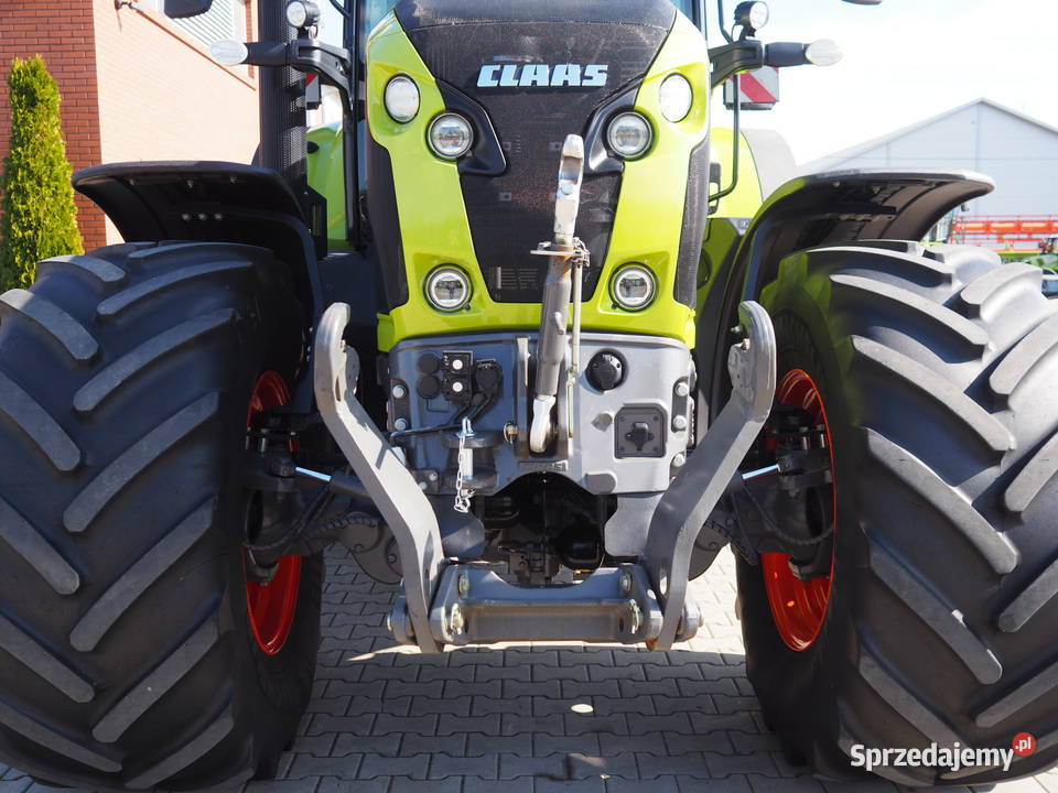 Claas Axion 870 CMATIC GPS Ciągnik rolniczy Amortyzacja przedniej osi Stęszew sprzedam