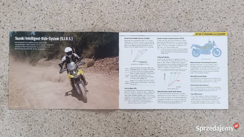 SUZUKI VStrom 800 DE Prospekt Bytom