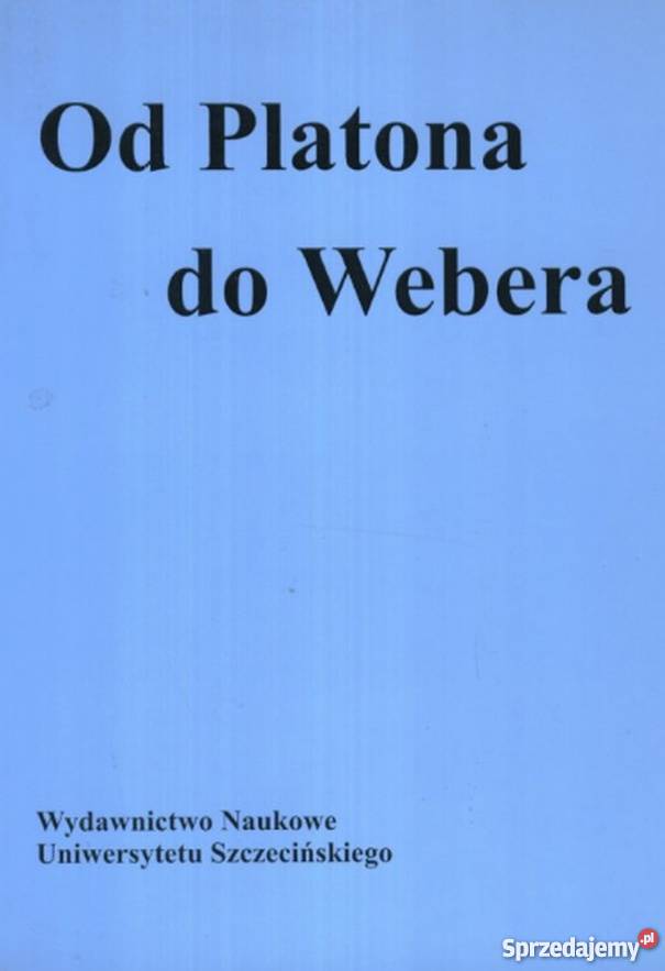 PLATONA DO WEBERA FURIER ANDRZEJ Koszalin