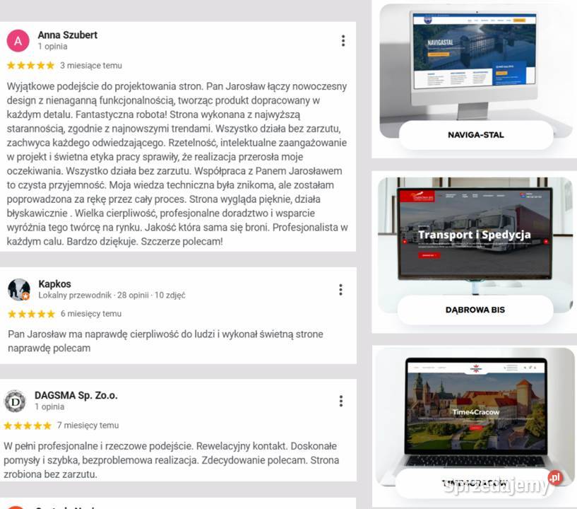 Nowoczesne Strony Internetowe Strona WordPress z