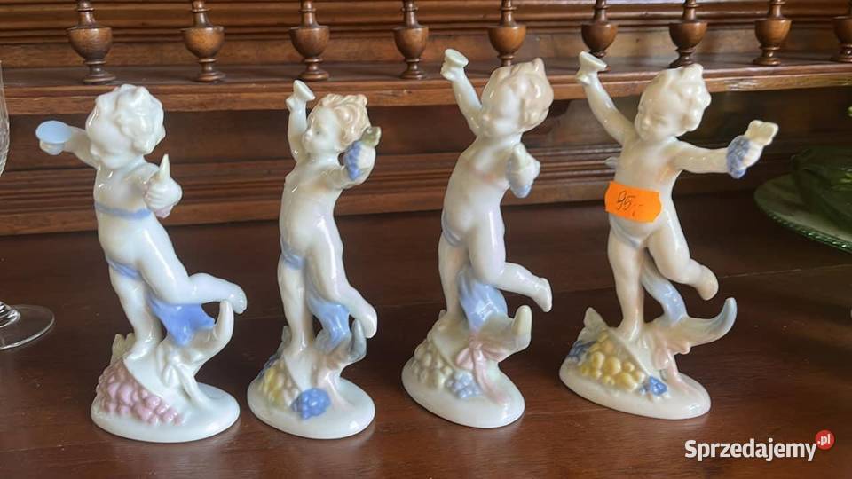 Jesień Figurki Pory Roku Porzellanfabrik Ge Gdańsk