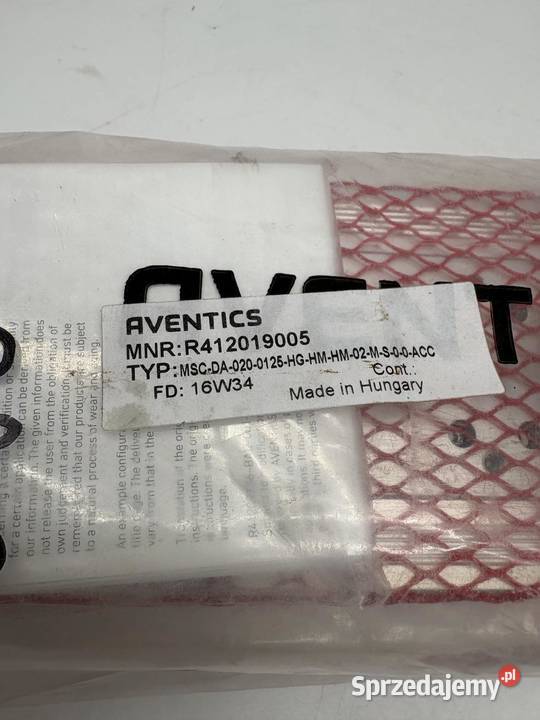 Rexroth MSC DA 020 0125 HG HM HM 02 M S 0 0 ACC Warszawa sprzedam