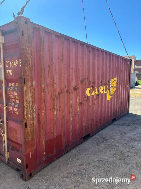 Sprzedam kontener morski 20 DV 6 metrowy Pewny Starogard Gdański