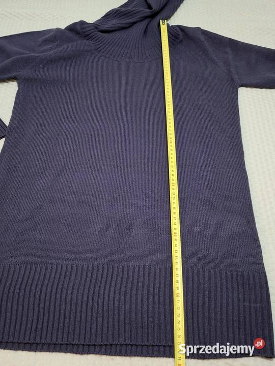 LXL Swetr golf śliwkowy golf Braniewo